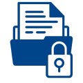 Infografía, icono de comunicaciones seguras, relativo a Kit digital