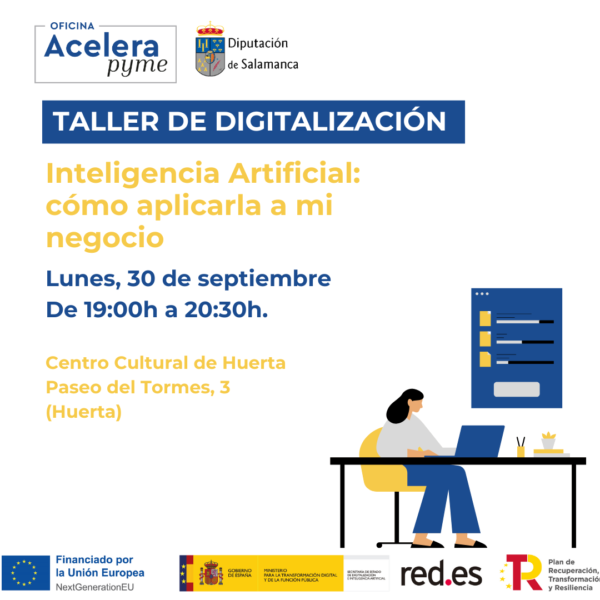 Taller de digitalización. Inteligencia artificial: cómo aplicarla a mi negocio